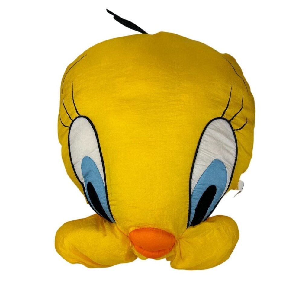 Tweety Bird Large 20" Head Plush Looney Tunes Play by Play 1994 VTG Stuffed Toy